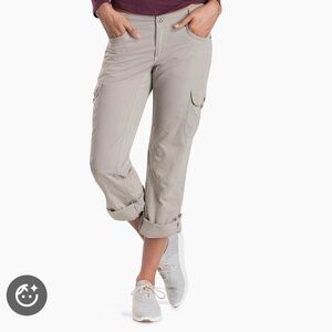 Kuhl Splash Roll-Up Cargo Hiking Pants - Light Grey